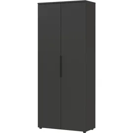 bümö Space Aktenschrank 81 x 40 x 197 cm grau