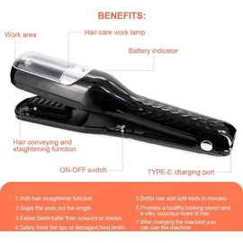Lalano`s Cosmetics Smart Hair Spliss Trimmer Split Ender 1 St