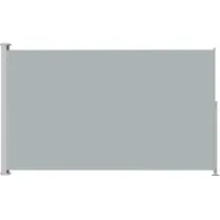 vidaXL Ausziehbar Seitenmarkise 180 x 300 cm grau 313401