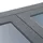 Home Deluxe Verano Ausziehtisch 180 x 90 x 75 cm anthrazit