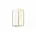 BuyLando Shop Komplettdusche rechts 80 x 180 cm Gold/transparent/matt