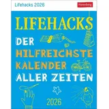Harenberg Lifehacks Tagesabreißkalender 2026 - Der hilfreichste Kalender aller Zeiten: