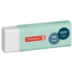 Brunnen Radierer »Colour Code DUST free« weiß, 6x1.2x2 cm