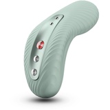 FUN FACTORY Auflegevibrator LAYA III (Sage Green) – tiefenstimulierendes Sextoy im ikonischen Design für zielgenaue Klitoris-Stimulation – hautfreundliches, medizinisches Silikon, Made in Germany