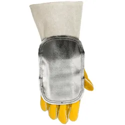 Weldas 44-3006lb Handschutz Rindspaltleder alumisiertem PFR Schutz