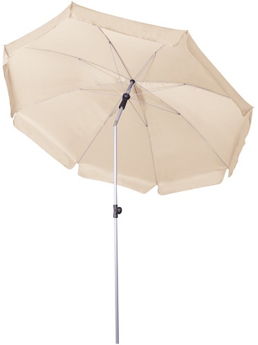 DOPPLER Sonnenschirm »Active«, Ø: 200 cm, abknickbar - beige