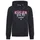 Zwillingsherz Sweatshirt gestickter Schriftzug Blau SM (S/M)