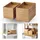 IKEA Aufbewahrungsbox DRAGAN 4-tlg. Bambus