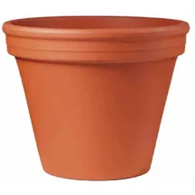 Spang Blumentopf Ø 29 x 23 cm Braun/Rot