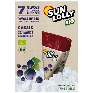sun-lolly Sun Lolly Bio Mit Fruchtsaft je 60 ml, 7 Stück