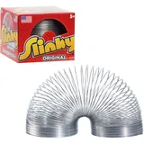 Just Play Das Original Slinky Schraubenfeder-Spielzeug, Metall-Slinky, Antistress-Spielzeug, Kinderspielzeug ab 5 Jahren