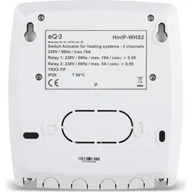 eQ-3 Homematic IP Schaltaktor für Heizungsanlagen - 2-fach