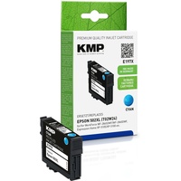KMP E197X cyan Tintenpatrone ersetzt EPSON 502XL (T02W24)