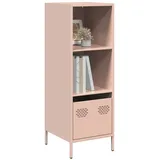vidaXL Highboard Rosa 35x39x103,5 cm Stahl