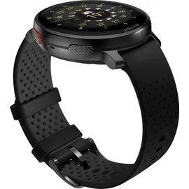 Polar Vantage V3 BT 47 mm Aluminiumgehäuse schwarz Silikonarmband blau L