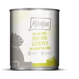 MjAMjAM Duo 6 x 800 g - zarte Ente & gute Pute an gedämpftem Kürbis