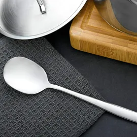 Gräwe Servierlöffel 2er Set, Edelstahl, Serie Königstein,