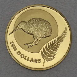 Goldmünze 1/4oz Kiwi 2011 Icons of New Zealand (Neuseeland)