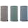 Oxford Multifunktions-windschutzkragen, 3er-pack – Komfortables Grau/taupe/khaki
