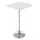 CLP Stehtisch quadratisch 60 x 60 cm Weiß