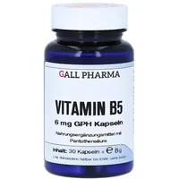 Hecht Pharma Vitamin B5 6 mg GPH Kapseln 30 St.