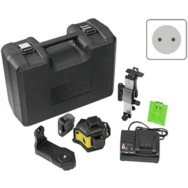 Stabila Kreuzlinienlaser LAX 600 G, selbstnivellierend, 3 x 360° grüne Laserlinien, max. Reichweite: 40 m, IP65