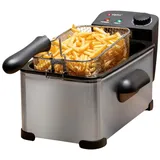 Alpina Fritteuse 3L Edelstahl Silber