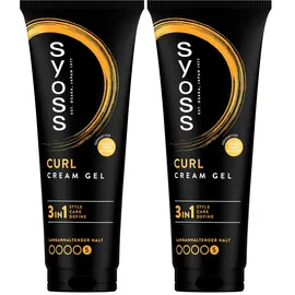 Syoss Curl Cream Gel Anti-Frizz für definierte Locken 250 ml
