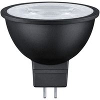 PAULMANN 29105 Standard 12V 3-Step-Dim LED Reflektor GU5,3 445lm 6W 3000K dimmbar Schwarz matt