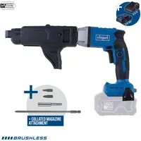 SCHEPPACH BC-DWD400MS-X inkl. 2 x 2,0 Ah + 2,4A Ladegerät