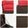 vidaXL Sofa Set 7-tlg. Braun/Rot Loungesofa