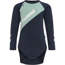 hummel Seoul Langarm-body Black Iris 9-12 Monate