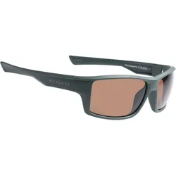 Sonnenbrille Sport FOIL matt schwarz, CX Polarisierte BRAUN Kat.3 - MUNDAKA EINHEITSGRÖSSE