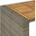 vidaXL Gartenbar-Set 5-tlg. Grau