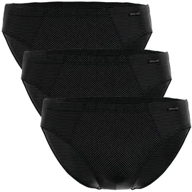 Ammann Slip Ton-in-Ton Streifen 3XL 3er Pack Schwarz