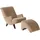 58 aufm Kessel Sessel Kajsa 71x80x101 Bezug Samtvelours Buche nussbaum/sand | Gr.: onesize