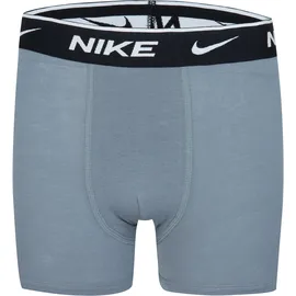Nike Boxershorts NIKE SPORTSWEAR "für Jungs", Mädchen, Gr. S (116/122/128), 3 Stk., schwarz-weiß (schwarz, weiß), Jersey, Obermaterial: 95% Baumwolle, 5% Elasthan, Unterhosen, Kinder Unterhose aus Baumwolle