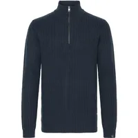 !Solid Troyer SOLID "Troyer SDArian", Herren, Gr. S, blau (insignia blau), Obermaterial: 100% Polyacryl PAN., Pullover Troyer
