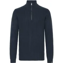 !Solid Troyer SOLID "Troyer SDArian", Herren, Gr. S, blau (insignia blau), Obermaterial: 100% Polyacryl PAN., Pullover Troyer