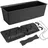Prosperplast Pflanzkasten 49 x 17 x 17 cm Anthrazit Komplettset