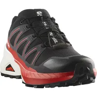 Salomon Speedcross Peak Herren Black/Asphalt/Fiery Red 49 1/3