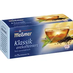 Meßmer Tee Klassik entkoffeiniert 25ST 43,8G