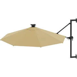 vidaXL Ø 300 cm Taupe