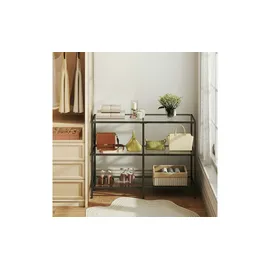 Möbel Kraft Konsolentisch 100 x 30 x 73 cm schwarz