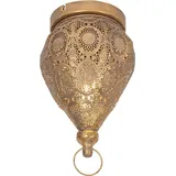 QAZQA Orientalische Deckenleuchte Gold 19 cm - Mowgli