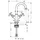 Hansgrohe Montreux Zweigriff Waschtischarmatur Brushed Gold Optic
