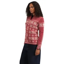 Dale of Norway Peace Sweater Rot/Weiß S