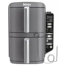 Ninja Double Stack XL SL451EU 9,5 l grau mit Smart Cook System
