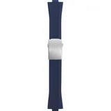 Mido Kautschuk Ocean Star Sport Kautschukband Blau, Stahl Schliesse M603011800 - blau