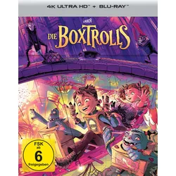 Die Boxtrolls (Steelbook, 4K-UHD+Blu-ray)